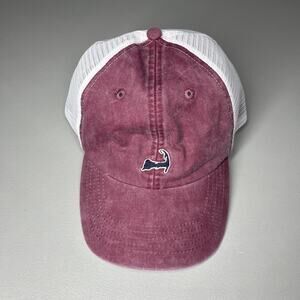 Cuffys of Cape Cod Cotton Snapback Mesh Back Hat Cap Embroidered